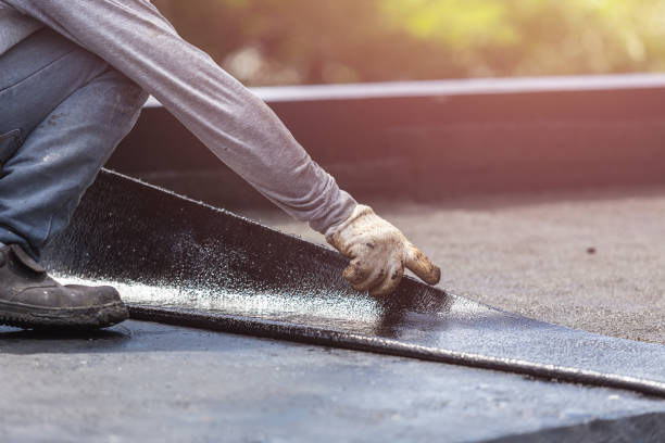 Professional Vapor Barrier Installation technician working in Ambler, PA